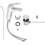 Набор смесителей 3 в 1 для ванны с коротким изливом Grohe Eurostyle New 124416 - фото 3