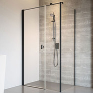 Душевое ограждение Radaway Nes Black KDS I 140x75 см L, черный/прозрачное - фото 