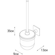 Ершик для унитаза Fixsen Round FX-92113 - фото 4