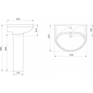 Пьедестал Santeri Вест 1.3601.8.S00.00B.0 - фото 3