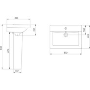 Пьедестал Santeri Орион 1.3600.8.S00.00B.0 - фото 3