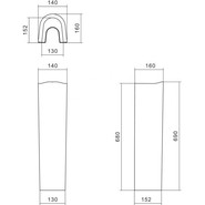 Пьедестал Santeri Визит 1.3605.3.S00.00B.0 - фото 5