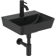 Раковина подвесная Ideal Standard Connect Air 40 см E0307V3, черный матовый - фото 2