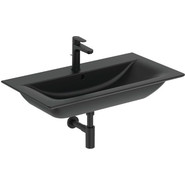 Раковина подвесная Ideal Standard Connect Air 84 см E0279V3, черный матовый - фото 