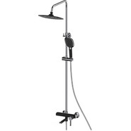 Душевая стойка Haiba HB24805-7, черный/хром - фото 