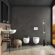 Унитаз подвесной безободковый Globo Mode MES02BI - фото 2