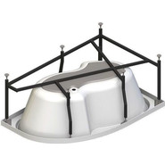 Ванна акриловая Радомир Ирма 1 169x110 см L (в комплекте каркас), Размер - мм: 1690х1100 - фото 5