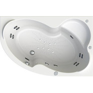 Ванна гидромассажная Радомир Ирма 149x96 см R (Гидромассаж "Терапия" Chrome) - фото 