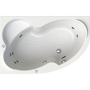 Ванна гидромассажная Радомир Ирма 149x96 см L (Гидромассаж "Релакс" Chrome) - фото 