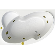Ванна гидромассажная Радомир Ирма 149x96 см L (Гидромассаж "Релакс" Gold) - фото 