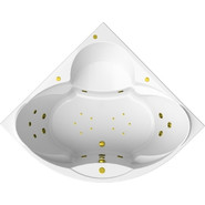 Ванна гидромассажная Радомир Филадельфия 168x168 см (Гидромассаж "Терапия" Gold) - фото 