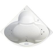 Ванна гидромассажная Радомир Филадельфия 168x168 см (Гидромассаж "Фитнес" Chrome) - фото 