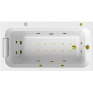 Ванна гидромассажная Радомир Хельга 170x90 см (Гидромассаж "Терапия" Gold) - фото 