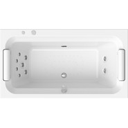 Ванна гидромассажная Радомир Хельга 185x100 см (Гидромассаж "Релакс" Chrome) - фото 