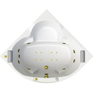 Ванна гидромассажная Радомир Сорренто 140x140 см (Гидромассаж "Терапия" Gold) - фото 