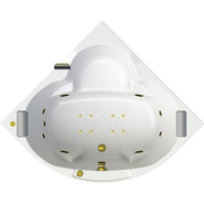 Ванна гидромассажная Радомир Сорренто 140x140 см (Гидромассаж "Фитнес" Gold) - фото 