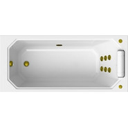 Ванна гидромассажная Радомир Уэльс 170x75 см (Гидромассаж "Стандарт" Bronze) - фото 