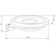 Мыльница Iddis Noa NOABLG0i42, цвет чёрный матовый - фото 3