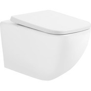 Унитаз подвесной безободковый Art&Max Maxima AM010CHR - фото 