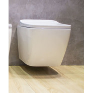 Унитаз подвесной безободковый Art&Max Maxima AM010CHR - фото 6