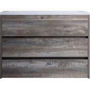 Тумба напольная с раковиной Art&Max Family-1000-3C-PIA-PE 100 см, бетон экзотик - фото 