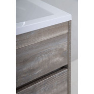 Тумба напольная с раковиной Art&Max Family-1000-3C-PIA-PE 100 см, бетон экзотик - фото 6