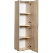 Пенал подвесной Art&Max AM-Verona-Push-1500-2A-SC-RS-TS 40 см, дуб сонома светлый - фото 3