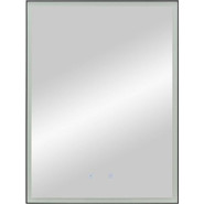 Зеркало Art&Max Arezzo Led 60 см AM-Are-600-800-DS-FC-H-Nero, черный - фото 