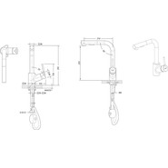 Смеситель для кухни Bravat Affability F7172217CP-3 - фото 2