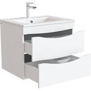 Тумба подвесная с раковиной Iddis Cloud 60 см CLO60W0i95K, белый - фото 3