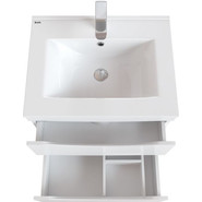 Тумба подвесная с раковиной Iddis Cloud 60 см CLO60W0i95K, белый - фото 2