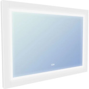 Зеркало Iddis Oxford Led 100 см ЗЛП112, белый матовый - фото 