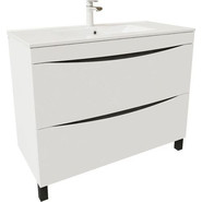 Тумба напольная с раковиной Iddis Cloud 100 см CLO10WFi95K, белый - фото 