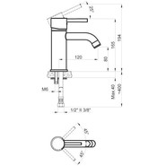 Смеситель для раковины Azario Tasco AZ-15164501 - фото 4