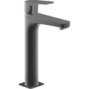 Смеситель для раковины высокий Azario Treya AZ-156845524, черный, Цвет производителя: чёрный - фото 