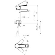 Смеситель для биде Azario Enzo AZ-15716601 - фото 2