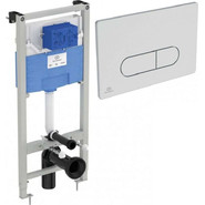 Инсталляция для унитаза Ideal Standard Prosys 120 P R0309AA (кнопка Oleas P1, хром) - фото 