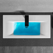 Раковина врезная на столешницу CeramaLux N 80 см 9393-80 - фото 3