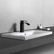 Раковина врезная на столешницу CeramaLux N 80 см 9393-80 - фото 5