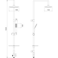 Душевая стойка Lemark LM8804C - фото 2