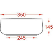 Раковина-чаша ArtCeram Cognac 35 см COL004 05 00, белый матовый - фото 3