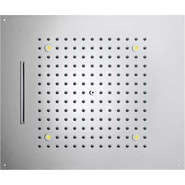 Верхний душ Bossini Dream 2 Sprays RGB Cromotherapy 570x470 мм H38905.030 - фото 