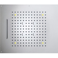 Верхний душ Bossini Dream 3 Sprays RGB Cromotherapy 570x470 мм H38935.030 - фото 