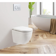 Инсталляция Grohe Rapid SL с подвесным безободковым унитазом BelBagno Senso-R - фото 2