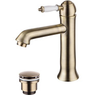 Смеситель для раковины Lemark Villa LM4837B, бронза - фото 