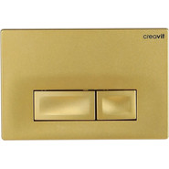 Кнопка смыва Creavit Ore GP3006.00, золото матовое - фото 