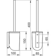 Ёршик для унитаза Keuco Elegance 11664010100 - фото 5