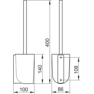 Ёршик для унитаза Keuco Elegance 11669019000 - фото 4