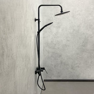 Душевая стойка Comforty FF071R-CMT, черный матовый - фото 2