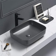 Раковина-чаша Comforty 50 см T-Y9378MDH, графит матовый - фото 